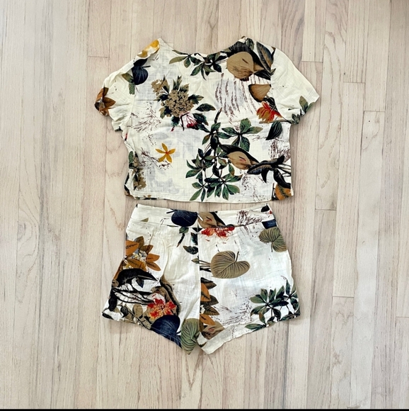 Linen like set - Picture 2 of 3